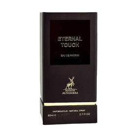 Maison Alhambra Eternal Touch vanilla and cocoa heart, creamy gourmand warmth.
