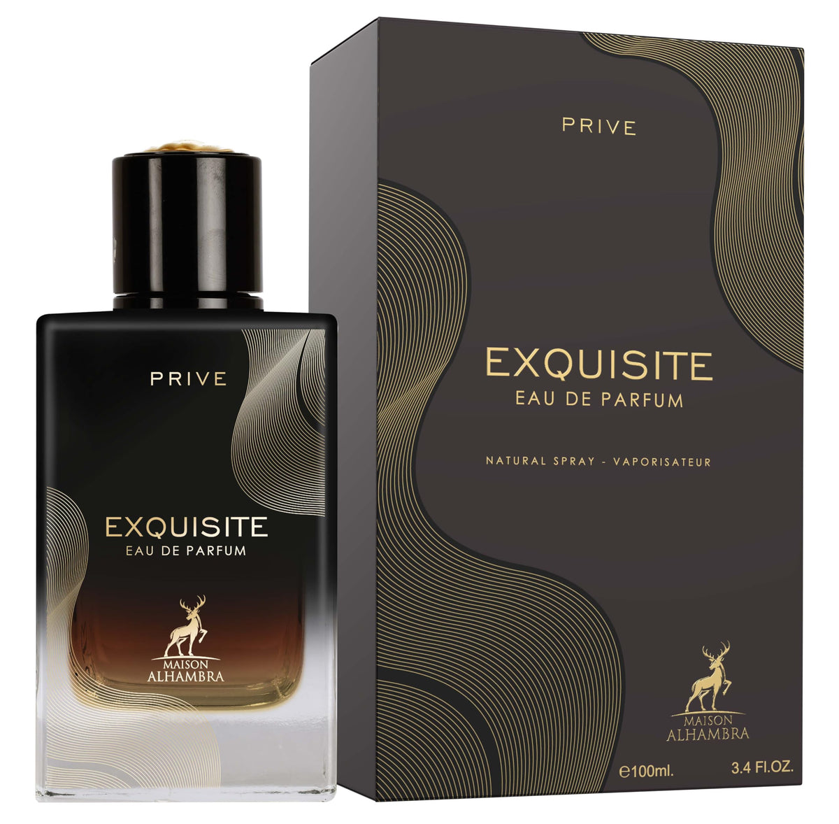 Maison Alhambra Exquisite Privé packaging, premium presentation suitable for gifting.