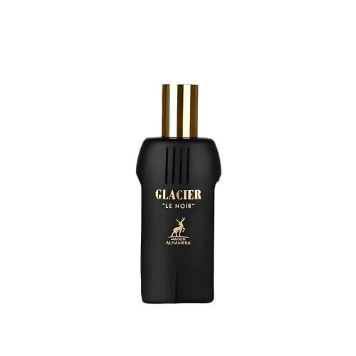Maison Alhambra Glacier Le Noir bottle back view, ideal for refined occasions.