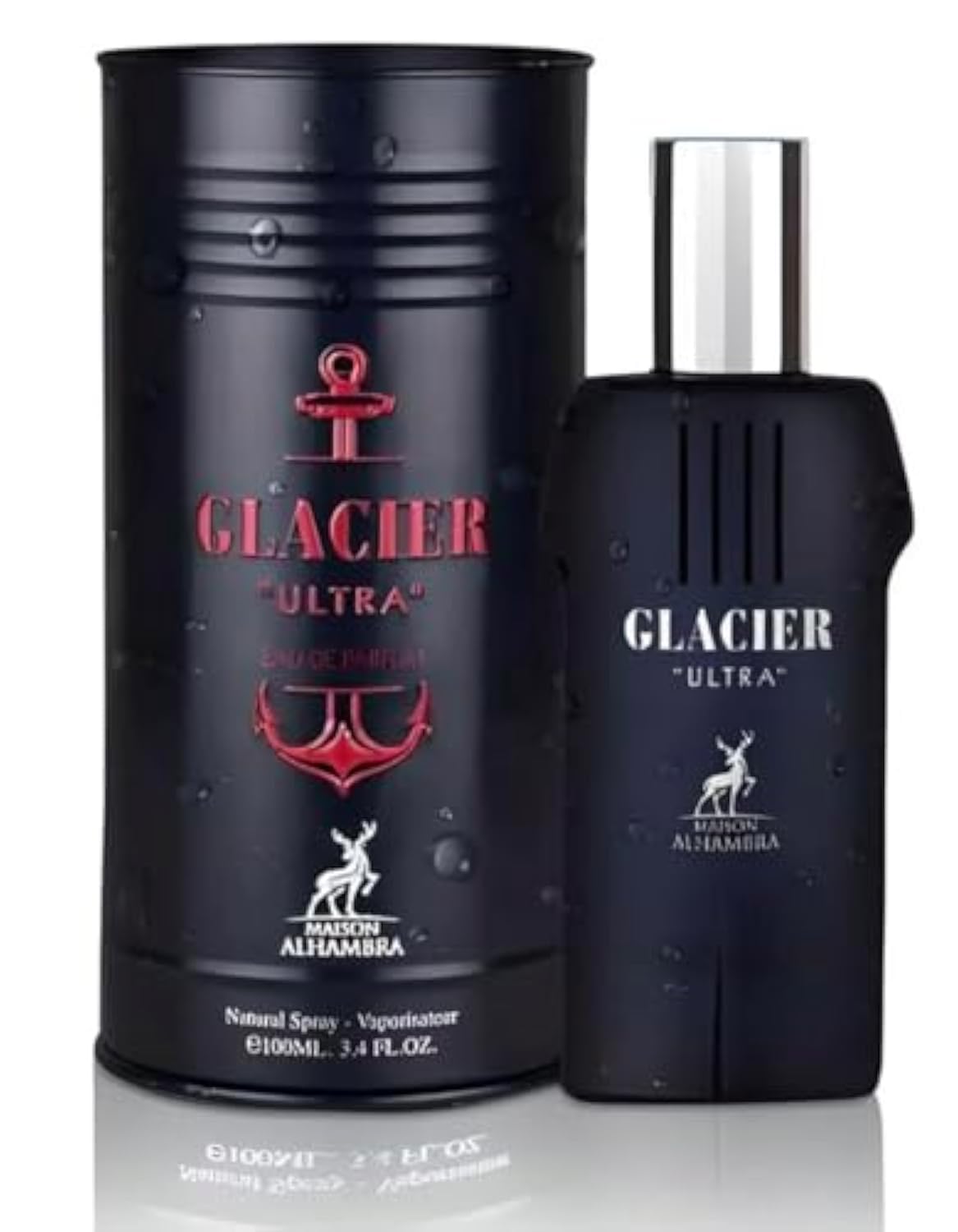 Maison Alhambra Glacier Ultra spray bottle for men, ideal for daily wear