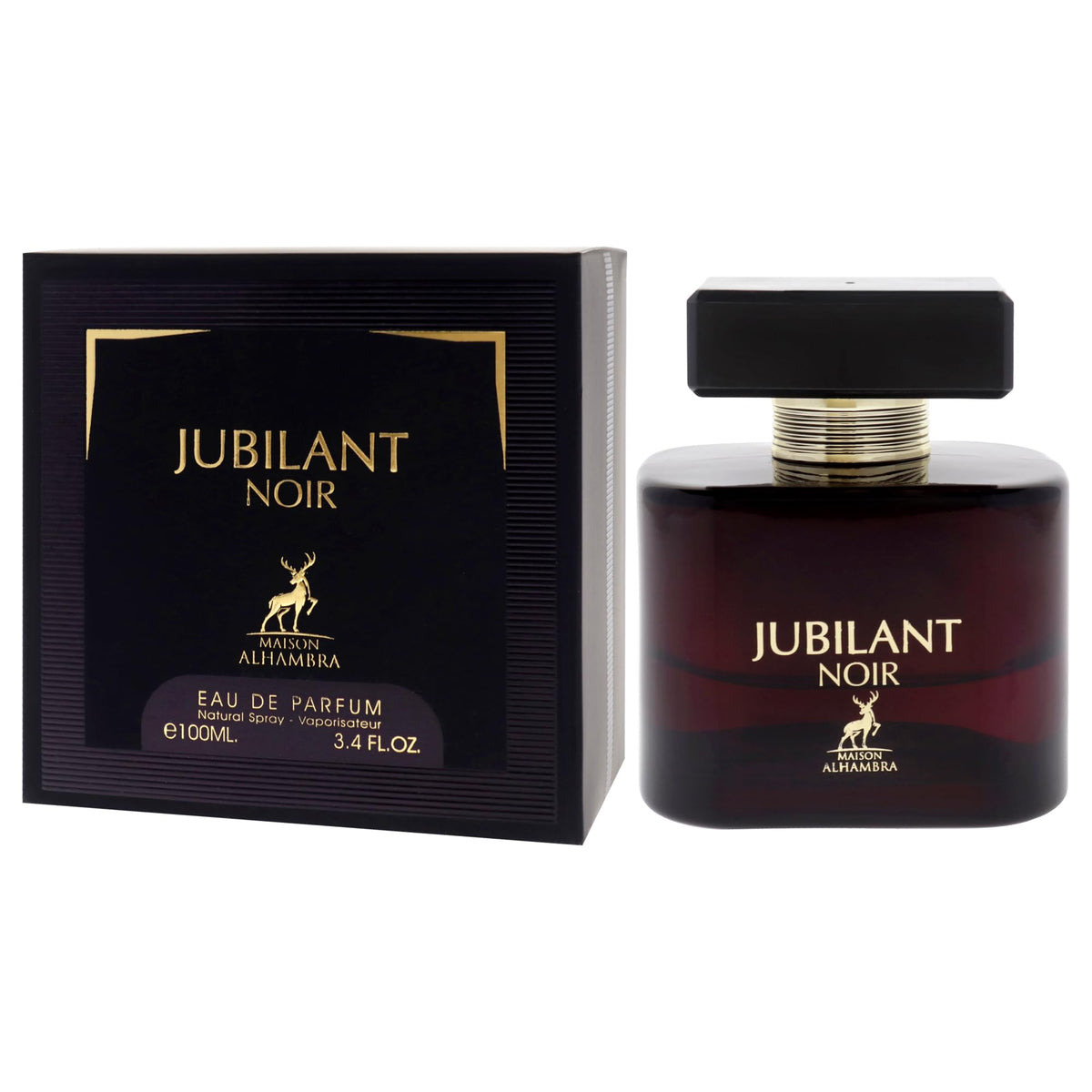 Maison Alhambra Jubilant Noir front view exudes daily luxury
