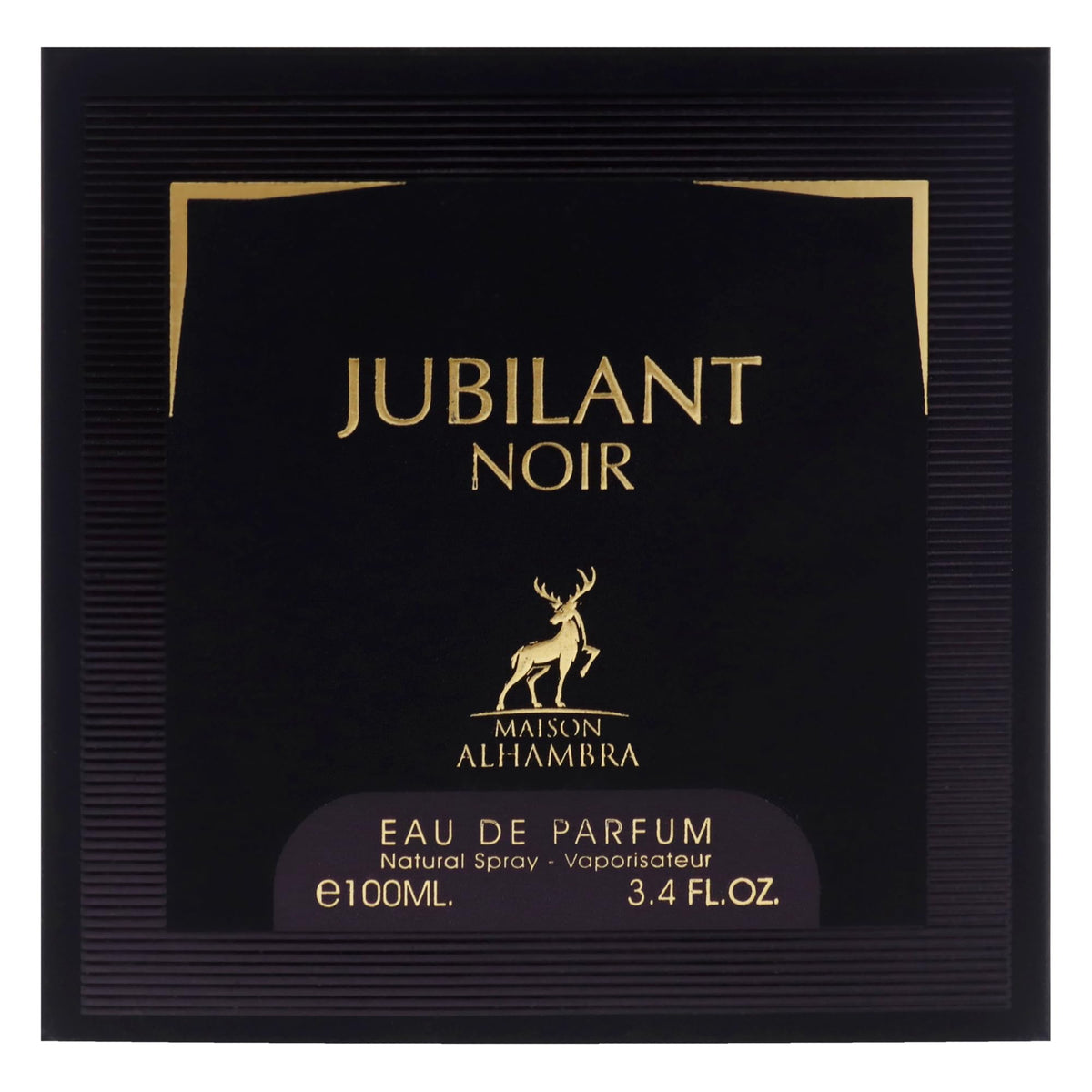 Maison Alhambra Jubilant Noir label highlights brand prestige