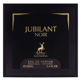 Maison Alhambra Jubilant Noir label highlights brand prestige