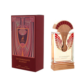 Maison Alhambra La Charmante Éclatant spray mist delivers long-lasting scent with smooth vanilla notes.