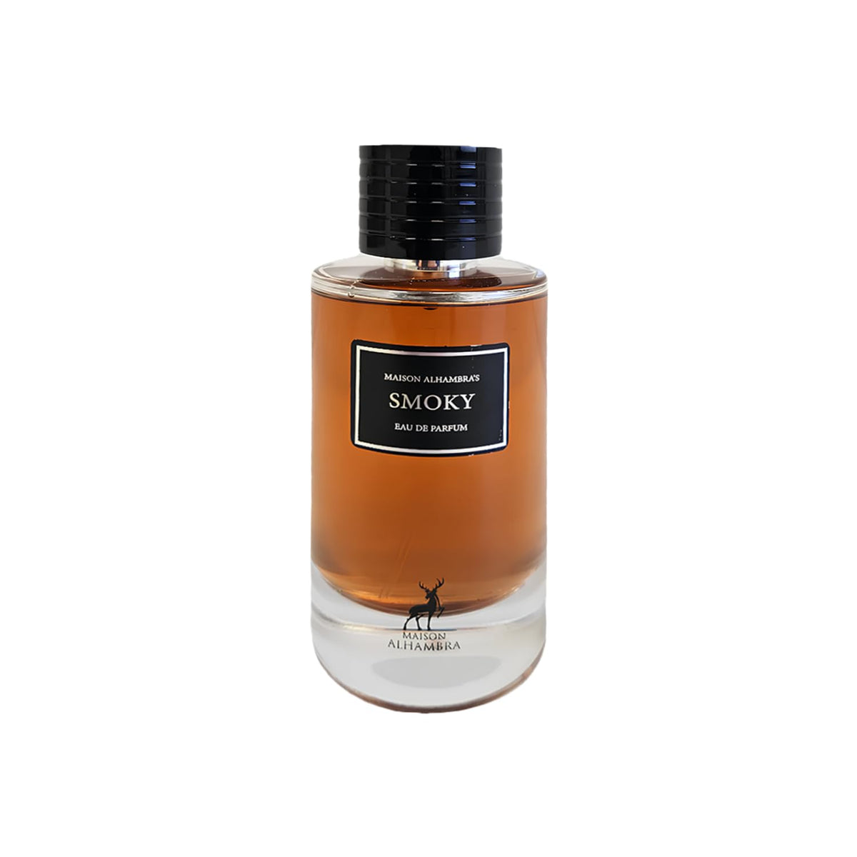 Maison Alhambra Lattafa Smoky EDP bottle—smoky aroma ideal for evenings.