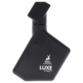 Maison Alhambra Luxe Street amber spice bottle adds warm confidence for evening outings