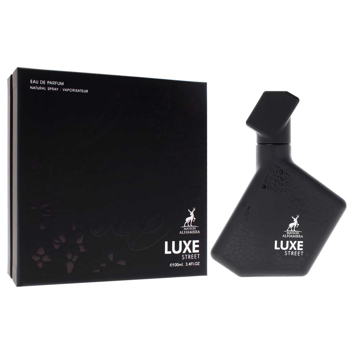Maison Alhambra Luxe Street woods and musk focus suits versatile unisex wear