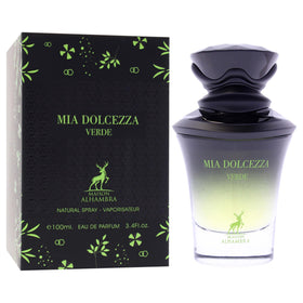 Mia Dolcezza Verde spray shows citrus brightness and herbal clarity.