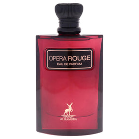 Maison Alhambra Opera Rouge cap closeup reveals premium hardware and luxury feel.