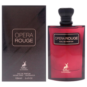 Maison Alhambra Opera Rouge bottle front view signaling bold evening elegance.