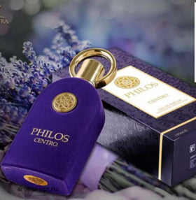 Philos Centro base notes Musk Amber Vetiver Patchouli Vanilla for warmth