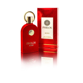 Close-up of the cap on Maison Alhambra Philos Rosso for premium look.