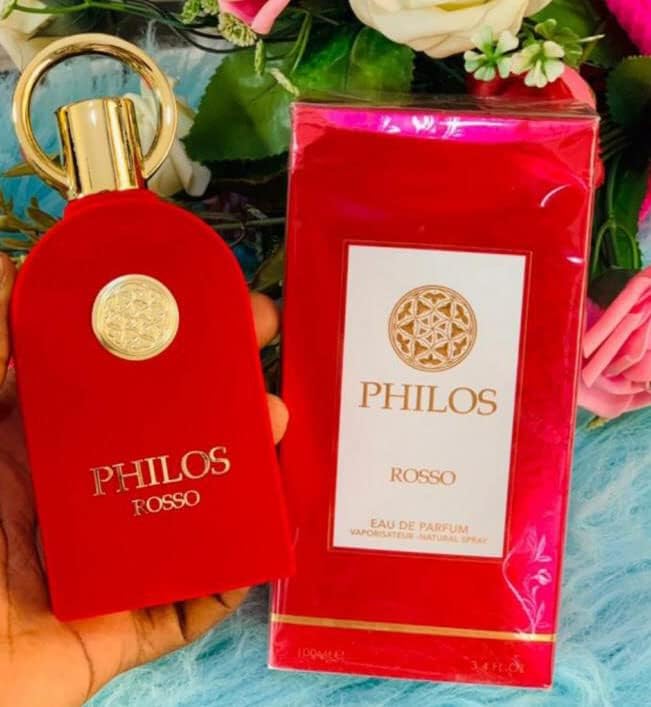 Visual of Philos Rosso notes highlighting raspberry and lemon accents.