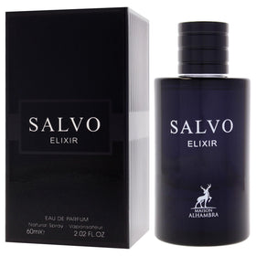 Salvo Elixir box packaging from Maison Alhambra
