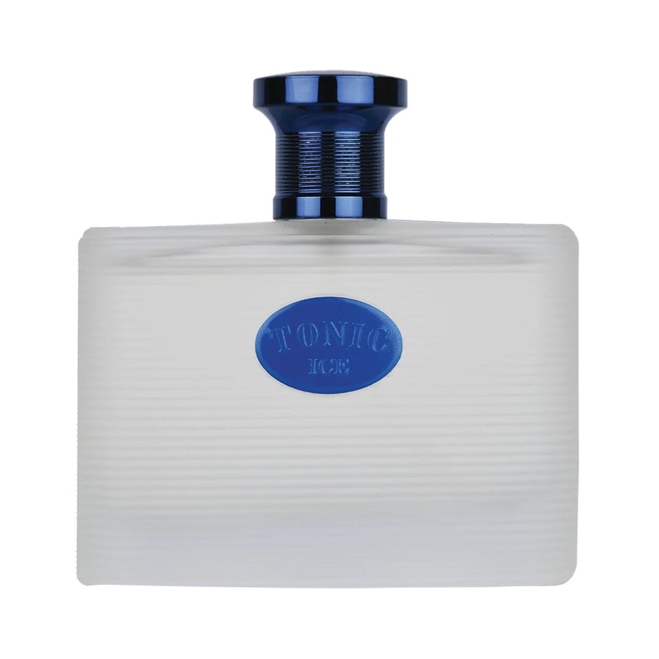 Maison Alhambra Tonic Ice bottle-front view showing a fresh, aquatic fragrance for everyday wear.