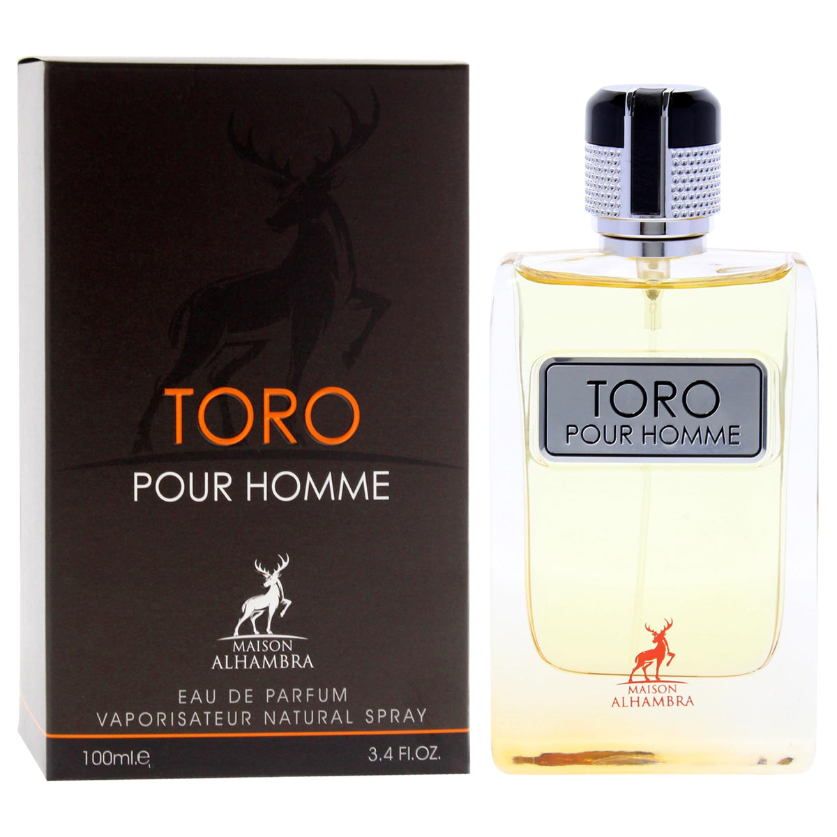 Maison Alhambra Toro bottle side profile for modern styling