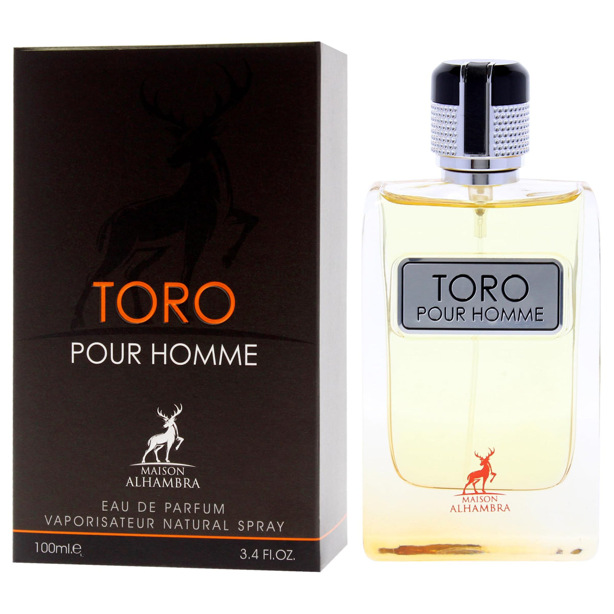 Maison Alhambra Toro label detail with premium finish