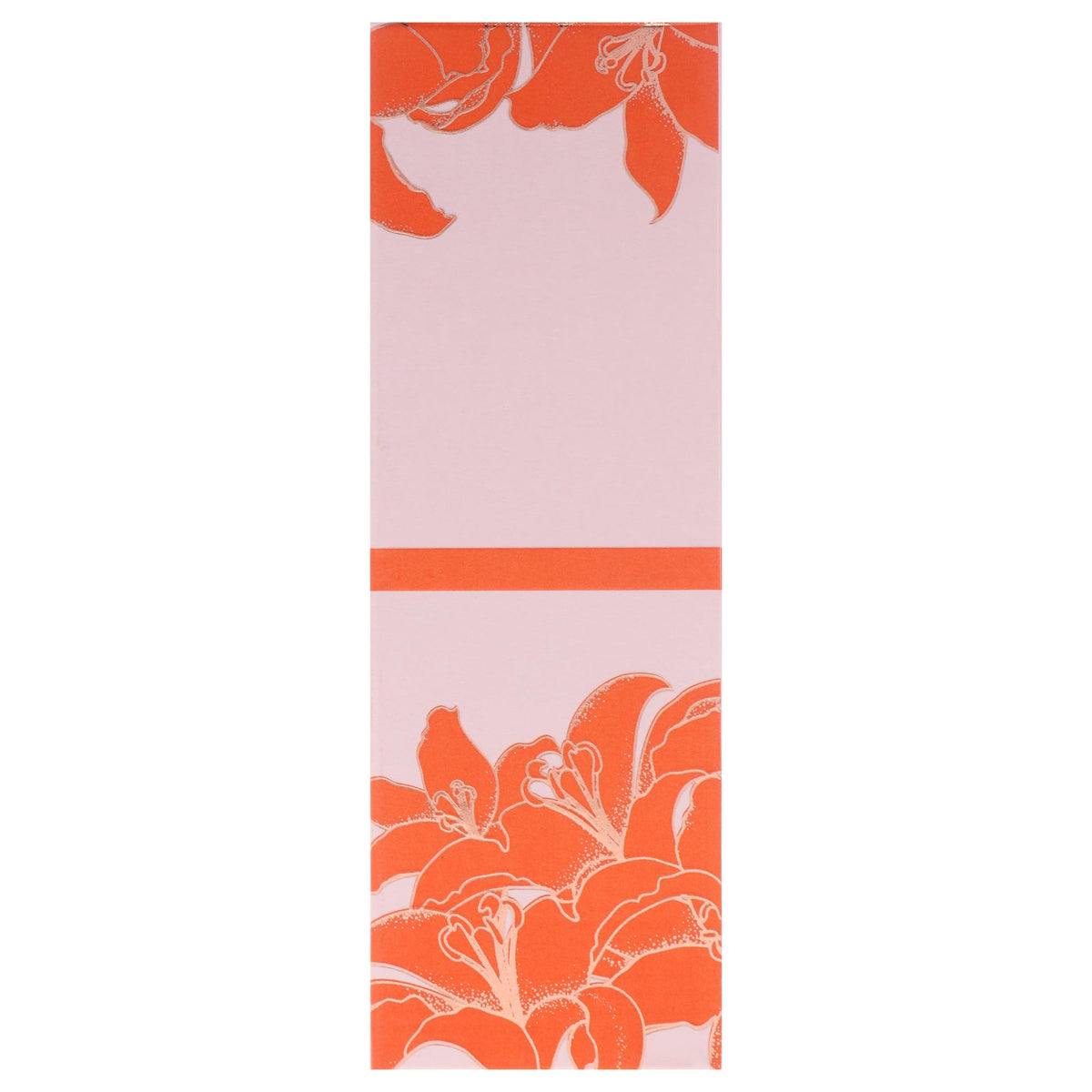 Elegant packaging with rose-lily motif invites memorable fragrance moments.