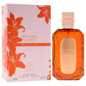 Maison Alhambra Victoria Flower cap suggests premium packaging and easy handling.