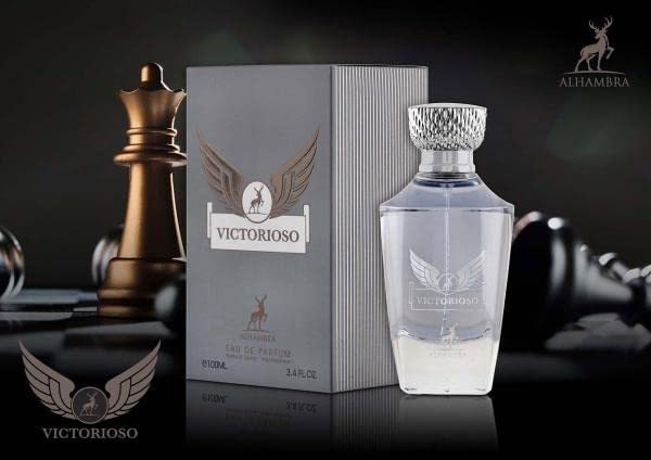 Maison Alhambra Victorioso packaging box, premium presentation for gifting.