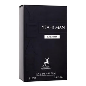 Premium packaging of Maison Alhambra Yeah! Man enhances gifting appeal.