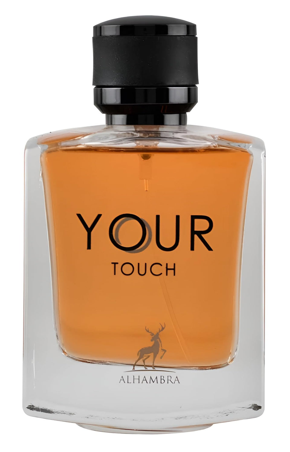 Maison Alhambra Your Touch EDP bottle front shows premium design and lasting intrigue