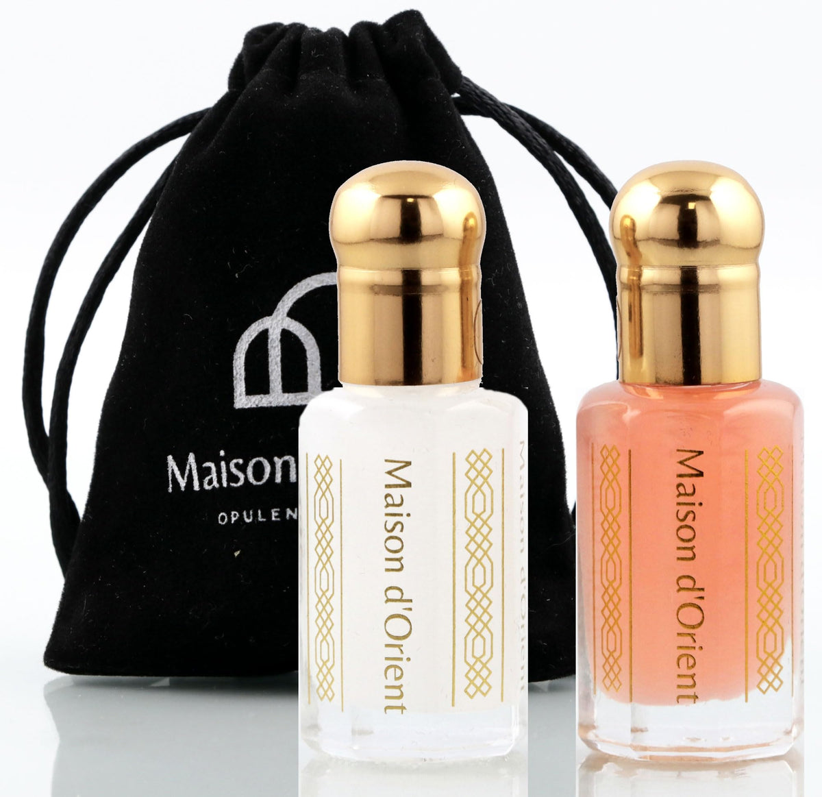 Maison d'Orient Tahara Pink Musk oil bottle for daily luxury.