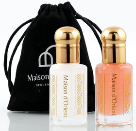 Maison d'Orient Tahara Pink Musk oil bottle for daily luxury.