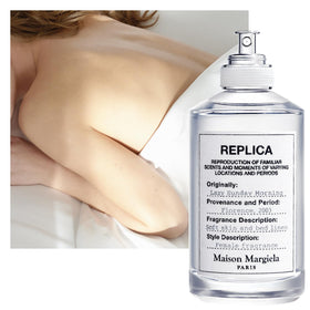 Maison Margiela Replica Lazy Sunday Morning cap close-up for easy, quick spritz.