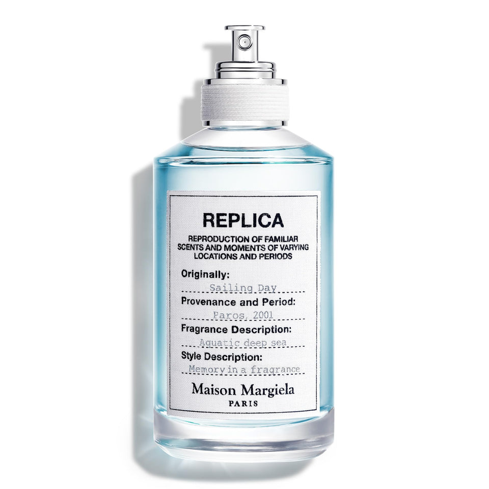 Maison Margiela Replica Sailing Day bottle front view for everyday freshness.