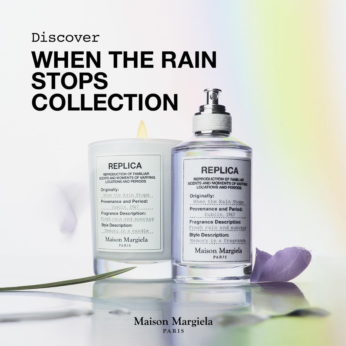 Unisex collection image for Maison Margiela Replica line, versatile wear across seasons