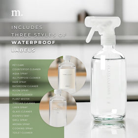 Maisonovo durable glass supports reuse and reduces plastic waste.