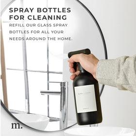 Eco-friendly MAISONOVO glass design reduces plastic waste in professional settings