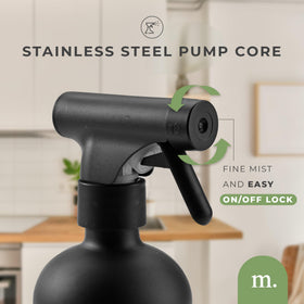 Stainless steel core pump supports reliable, spill-free operation across busy workdays