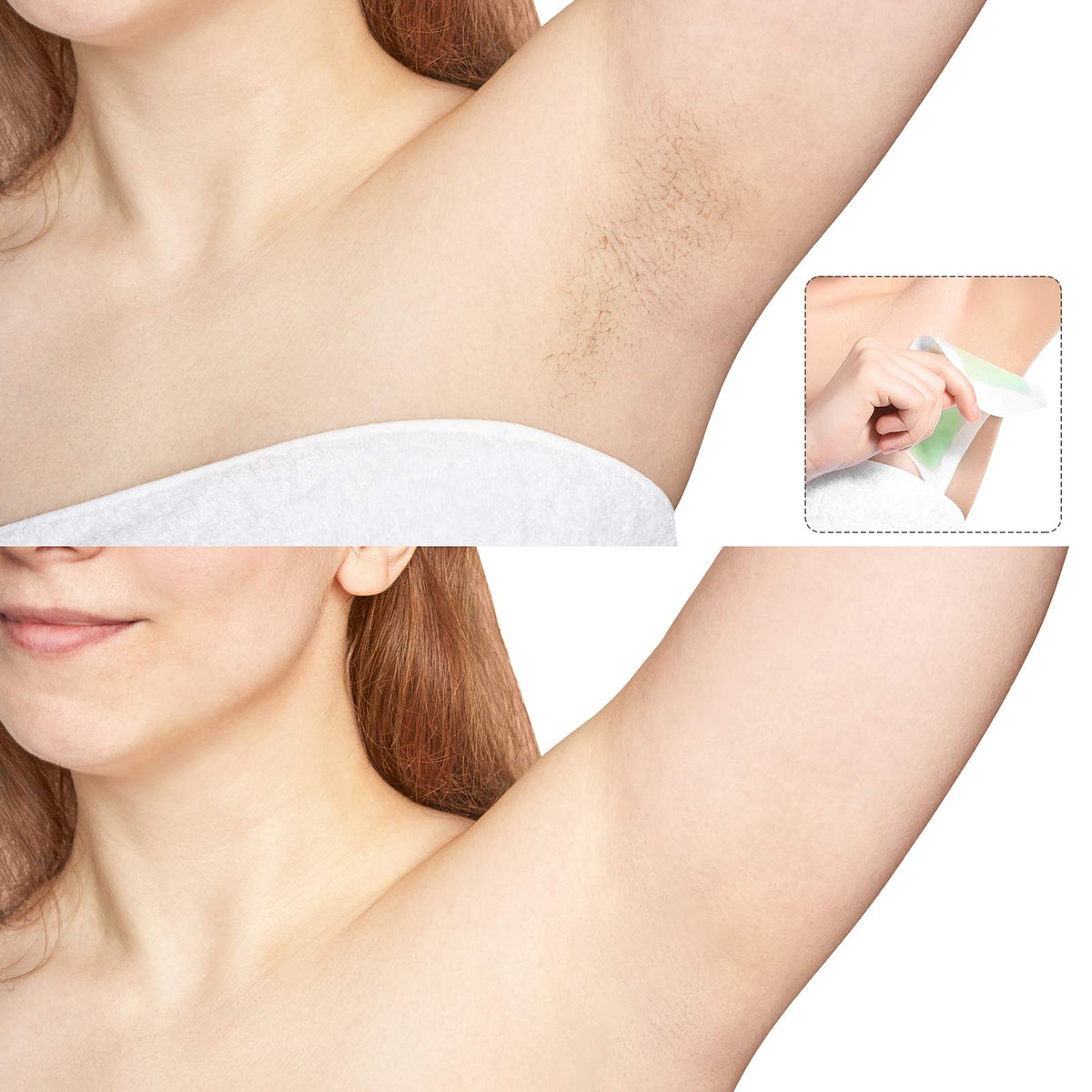 Maitys easy application method for facial and body waxing.