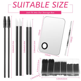 Maitys disposable eyeliner brushes deliver precise lines without reusing products.
