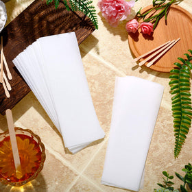 Maitys universal wax strips for face, legs, underarms, and bikini.