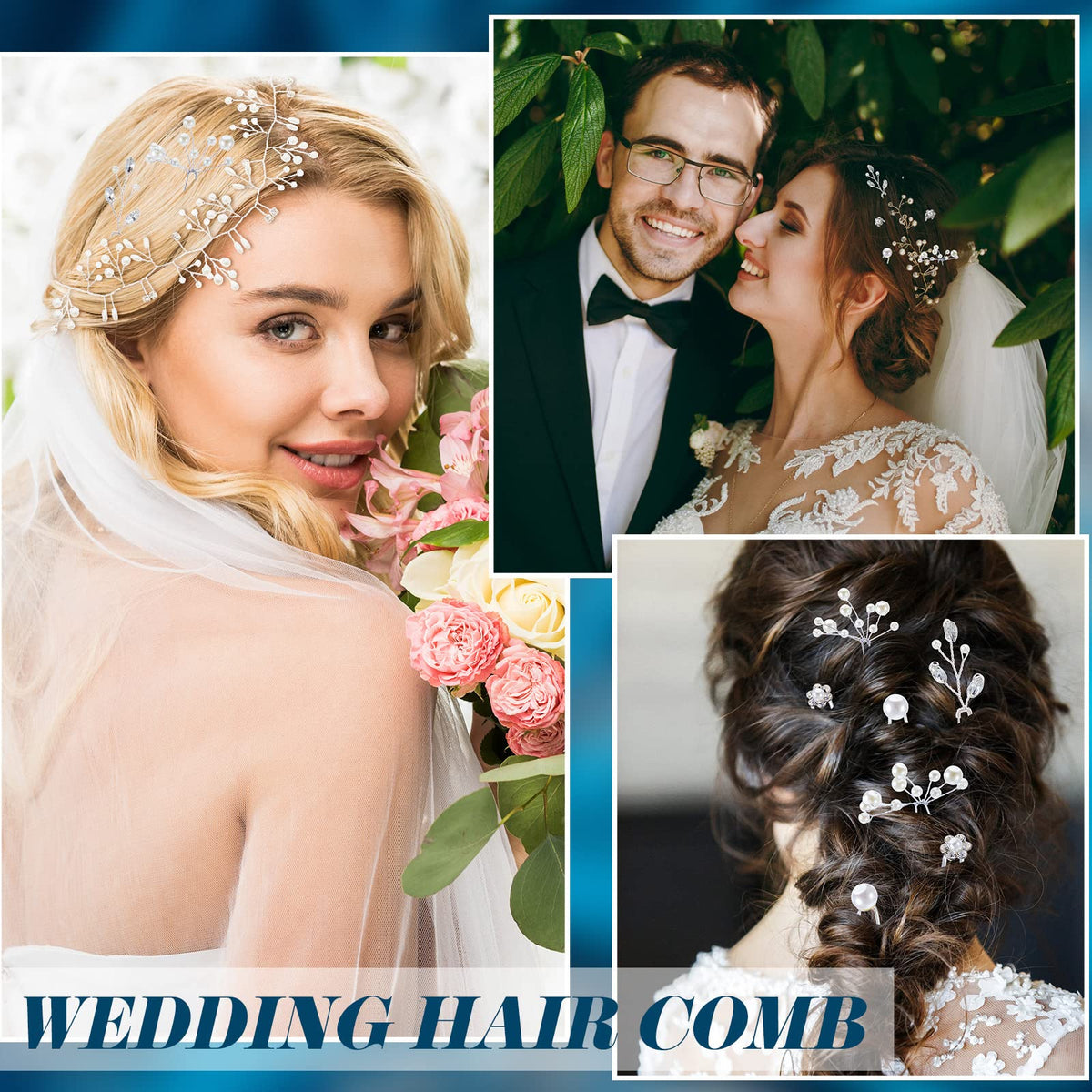 Maitys gift-ready bridal hair accessories ideal for bridesmaids