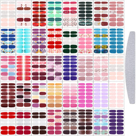 Maitys kid-friendly DIY nail art with glitter patterns