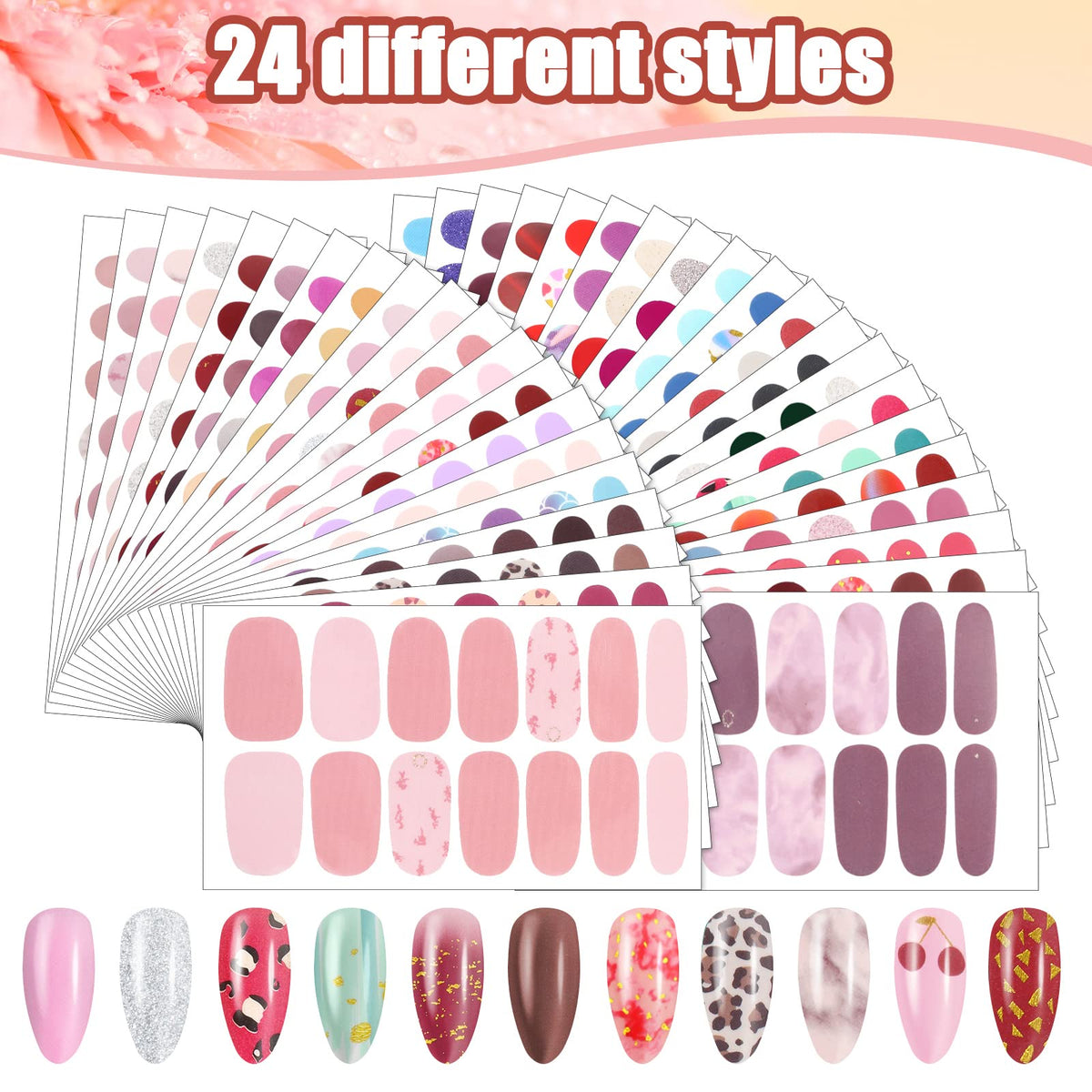 Maitys glitter designs collection on nails for sparkle