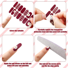 Maitys included nail file aids precise shaping and prep