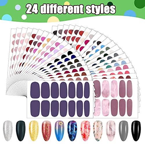 Maitys solid color nail wrap closeup highlighting easy self-adhesive application