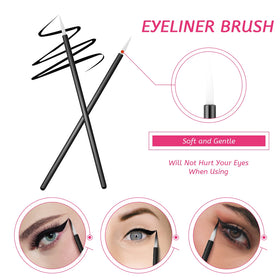 Maitys stainless steel makeup spatula helps scoop and mix products smoothly.