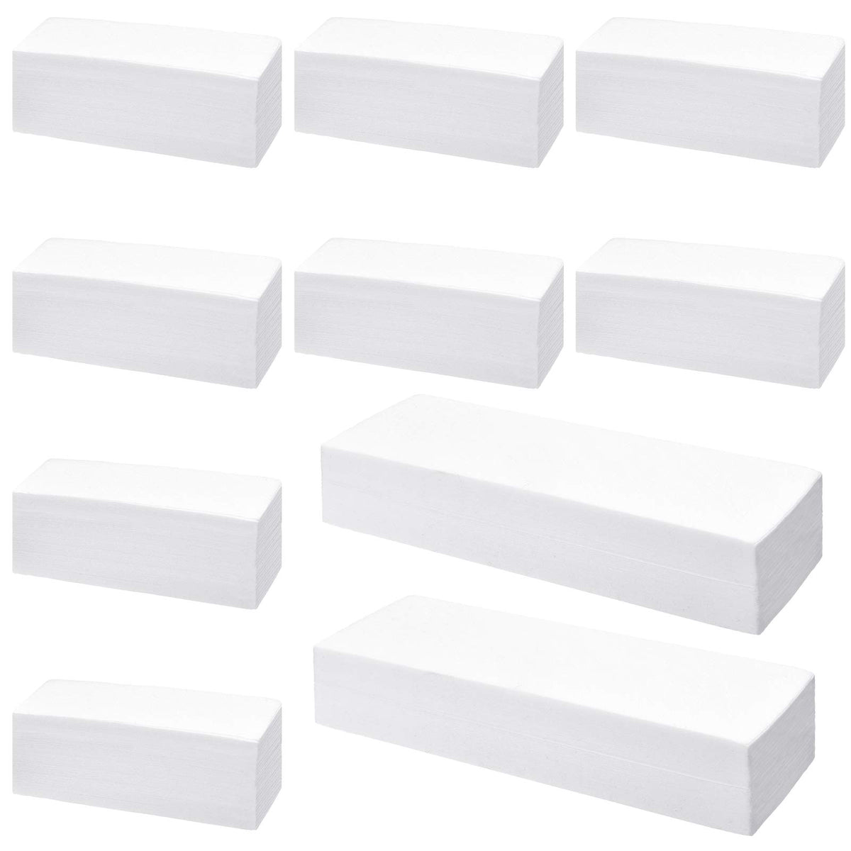 Maitys large 7x20cm strips for full-body waxing at home