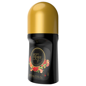 Maja Deo Roll On application on skin showing easy, mess-free use