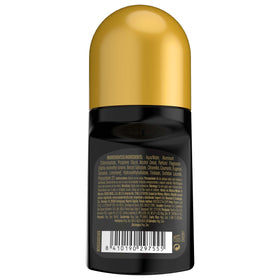 Maja Deo Roll On cap and label emphasizing clarity and safety information