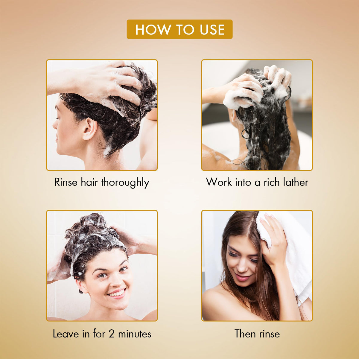 Majestic Pure Avocado Coconut Conditioner being applied for smooth detangling at home.