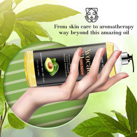 Majestic Pure avocado oil skin absorption shows fast, non-greasy feel.