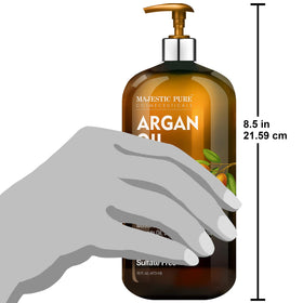 Gift-ready Majestic Pure packaging suitable for hair care enthusiasts.