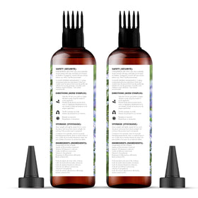 Majestic Pure rosemary oil travel-friendly bottle for on-the-go care